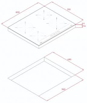 Варочная поверхность индукционная Teka IBC 64000 BK MSS 112520007: 5