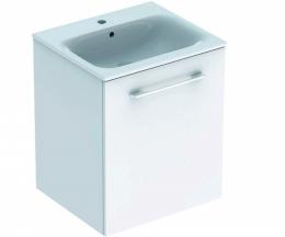 Шкафчик подвесной с умывальником Geberit Selnova Square slim rim 60  см 501.252.00.1: 1