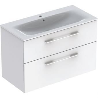 Шкафчик подвесной с умывальником Geberit Selnova Square 100 см 501.244.00.1: 1