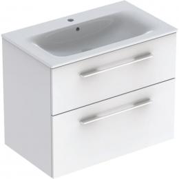 Шкафчик подвесной с умывальником Geberit Selnova Square 80 см 501.240.00.1: 1