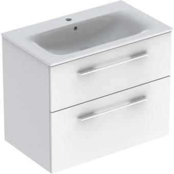 Шкафчик подвесной с умывальником Geberit Selnova Square 80 см 501.240.00.1: 1