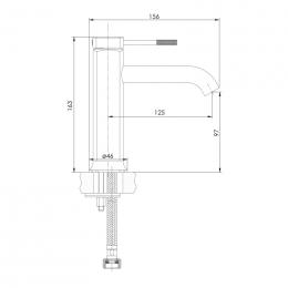 Смеситель для умывальника IMPRESE BRENTA ZMK091908010: 2