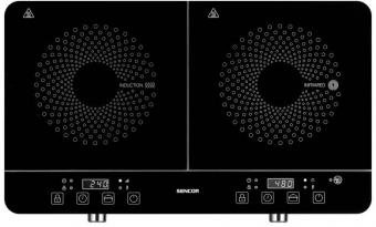 Индукционная электроплитка Sencor SCP4001BK: 2