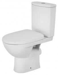 Унитаз компакт KOLO STATUS гор. 3/6 нижн. подвод+сидение дюропласт Soft close, Click2Clean 2395250UA: 2