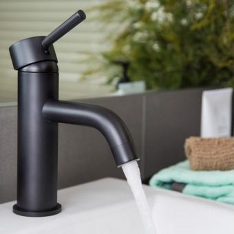 Смеситель для умывальника Rea Lungo black mat REA-B4102: 2