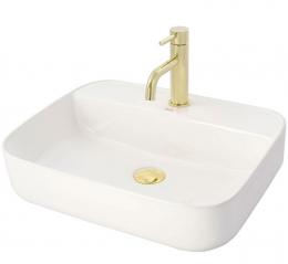 Смеситель для умывальника Rea Lungo L. Gold REA-B4520: 3
