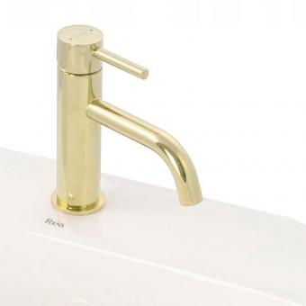 Смеситель для умывальника Rea Lungo L. Gold REA-B4520: 2