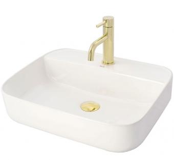 Смеситель для умывальника Rea Lungo L. Gold REA-B4520: 3