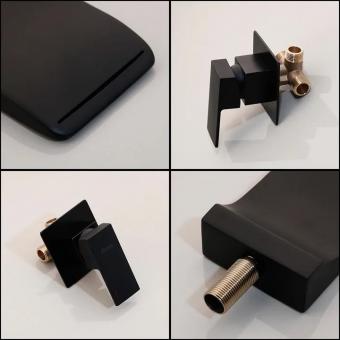 Смеситель для умывальника Rea Mason black REA-B0690: 4