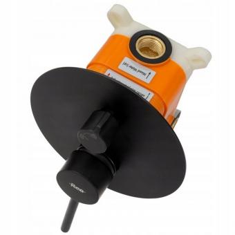 Смеситель для ванны REA Lungo черный REA-P6300: 4
