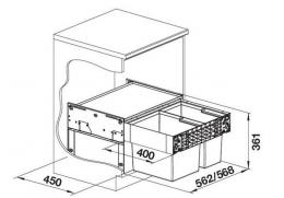 Система сортировки отходов BLANCO SELECT II 60/2 526203: 3