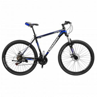 Велосипед 29" 19" CROSSBIKE  LEADER ЧЕРНЫЙ-СИНИЙ (29CJPR21-003531): 1