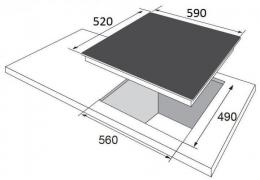 Варочная поверхность газовая Hansa BHGI630542: 5
