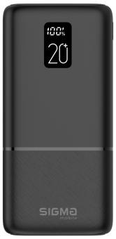 Универсальная мобильная батарея Sigma mobile X-Power SI20A2QL 20000mAh Black: 1