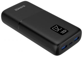 Универсальная мобильная батарея Sigma mobile X-Power SI20A2QL 20000mAh Black: 3
