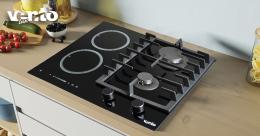 Варочная поверхность комбинированная VENTOLUX HG622 B9G CS I (BK): 8