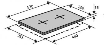 Варочная поверхность индукционная VENTOLUX HI 32 TC: 5