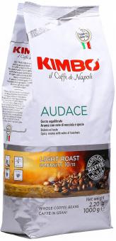 Кофе зерновой KIMBO Audace Vending Line 1кг, Италия 10 % арабика, 90% робуста: 1