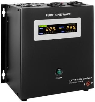 ИБП с правильной синусоидой LogicPower LPY- W - PSW-2000VA+ (1400Вт)10A/20A, 24V: 2