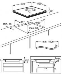 Варочная поверхность электрическая Electrolux EHF6240IOK: 2