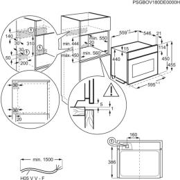 Духовой шкаф электрическая печь Electrolux EVM8E08X: 3