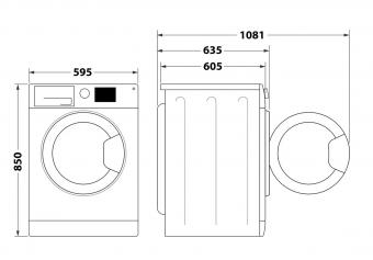 Стиральная машина WHIRLPOOL FFB11469BCVUA: 3