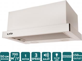 Вытяжка VENTOLUX GARDA 50 WH (700) LED: 4