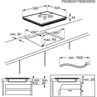 Варочная панель индукционная Electrolux EIV634: 2