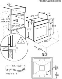 Духовой шкаф электрический Electrolux EOF5C50BZ: 4