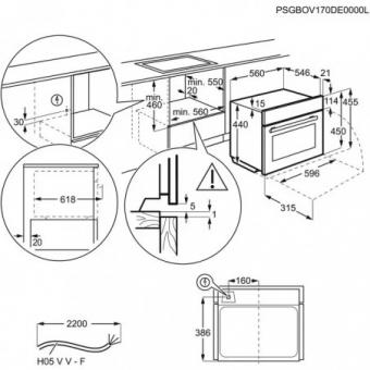 Духовой шкаф электрический Electrolux KVLBE08T: 2