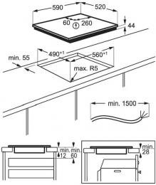 Варочная панель индукционная Electrolux EIS6648: 5