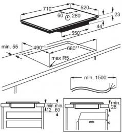 Варочная панель индукционная Electrolux EIV734: 5