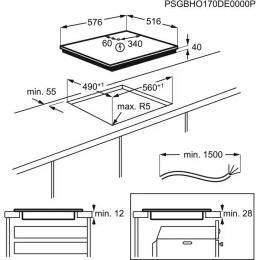 Варочная поверность электрическая Electrolux EHF6240XXK: 2