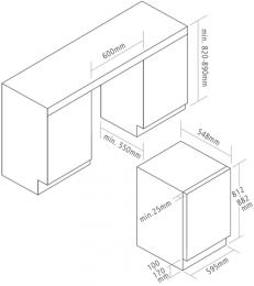 Встроенная морозильная камера FABIANO FBFU 0107 8172.510.0985: 4