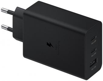 Сетевое зарядное устройство Samsung 65W Power Adapter Trio (w/o cable) Black (EP-T6530NBEGRU): 1