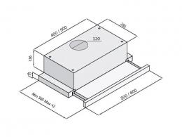 Вытяжка Fabiano Slim 60 Inox 8107.504.0370: 3