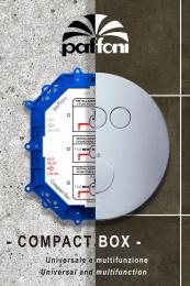 Универсальный комплект скрытого монтажа compact box PAFFONI CPBOX001: 3