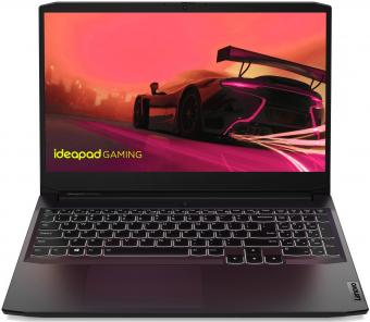 Ноутбук Lenovo IdeaPad Gaming 3 15ACH6 (82K201NXRA) FullHD Shadow Black: 1