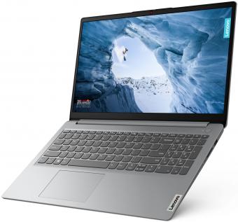 Ноутбук Lenovo IdeaPad 1 (82QD008BRA) 15.6" FHD IPS AG, Intel i3-1215U, 8GB, F256GB, UMA, DOS, серый: 2