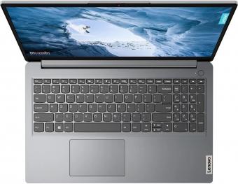 Ноутбук Lenovo IdeaPad 1 (82LX006SRA) 15.6" FHD IPS AG, Intel P N6000, 8GB, F256GB, UMA, DOS, серый: 2