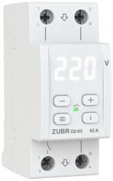 Реле напряжения однофазное на 2 модуля ZUBR D2-63 (4820120221705): 1