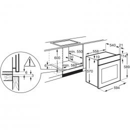 Духовой шкаф электрический Electrolux EOF5H40BX: 6