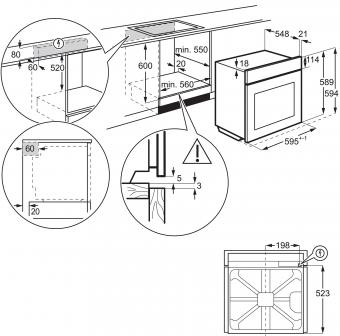 Духовой шкаф электрический Electrolux EOC8P39WZ: 5