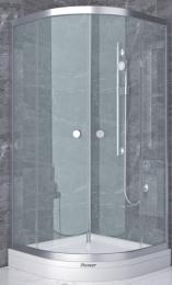 Душевая кабина SHOWER Saturn 005 (90х90х190)  профиль хром, матовое стекло STN-005: 1