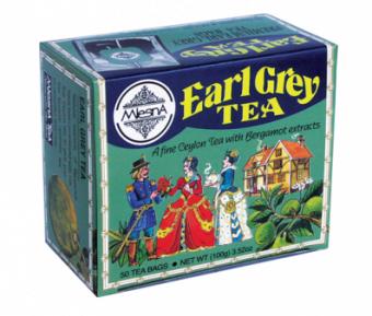 Чай MLesnA черный цейлонский с бергамотом Earl Grey Black Tea в пакетиках100 г (50  х  2 г) (02-019): 1