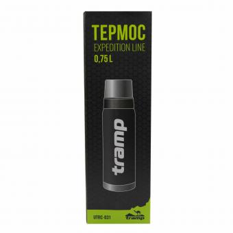 Термос Tramp Expedition Line 0,75 л черный (UTRC-031-black): 5