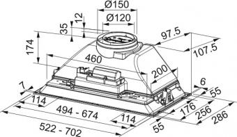 Вытяжка Franke Box Inca Smart FBI 525 BK 305.0680.919: 3