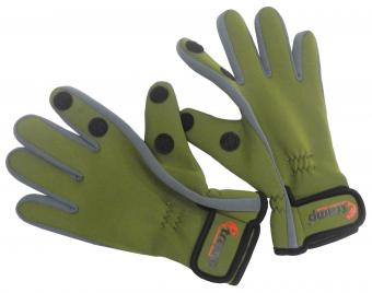 Перчатки TRAMP Effort неопреновые 1,5мм зеленые/серые UTRGB-002-M: 1