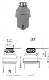 Измельчитель Kraus Kore KWD210-75MGR: 3