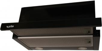 Вытяжка VENTOLUX GARDA 60 BK (1100) LED: 1